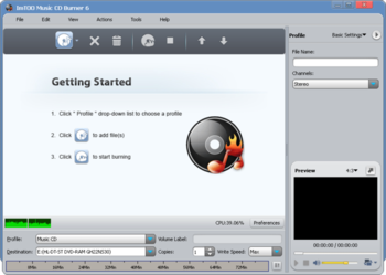 ImTOO Music CD Burner screenshot 3