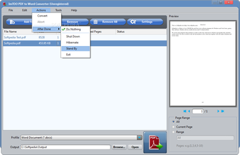 ImTOO PDF to Word Converter screenshot 2