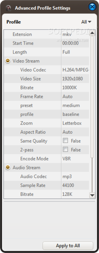 ImTOO Video Converter Platinum screenshot 4