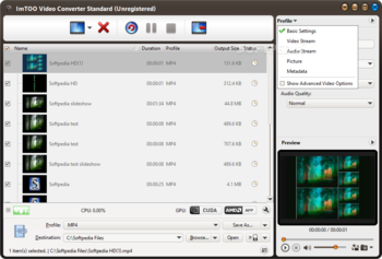 ImTOO Video Converter Standard screenshot 3