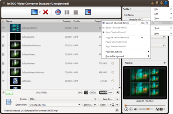 ImTOO Video Converter Standard screenshot 5