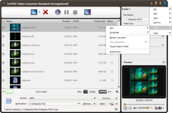 ImTOO Video Converter Standard screenshot 6