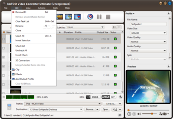 ImTOO Video Converter Ultimate screenshot 3