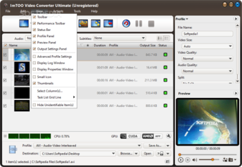 ImTOO Video Converter Ultimate screenshot 4