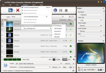 ImTOO Video Converter Ultimate screenshot 5