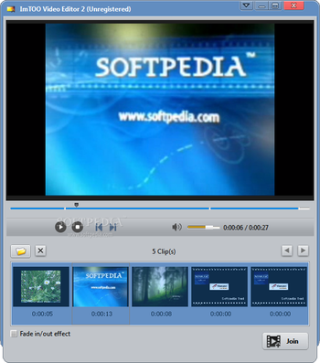 ImTOO Video Editor screenshot 2