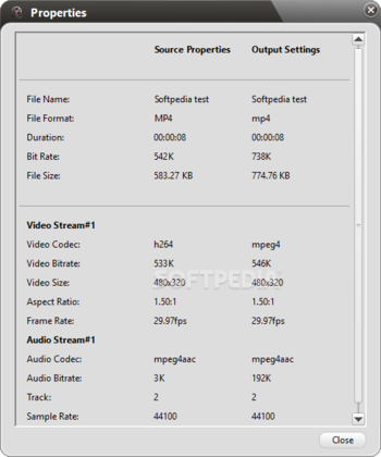 ImTOO WMV MP4 Converter screenshot 10