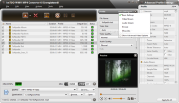 ImTOO WMV MP4 Converter screenshot 4