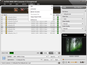 ImTOO WMV MP4 Converter screenshot 6