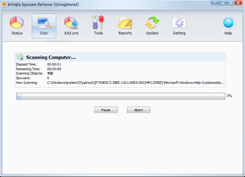 ImVajra Spyware Remover screenshot 3