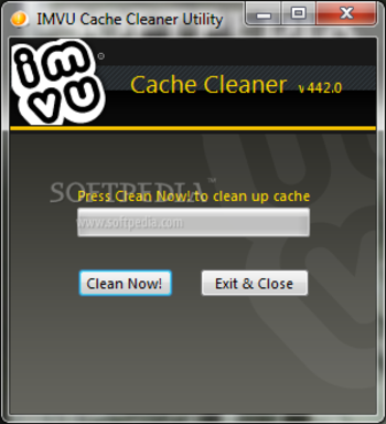 IMVU Cache Cleaner screenshot