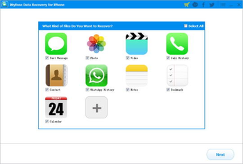 iMyfone Data Recovery for iPhone screenshot 2