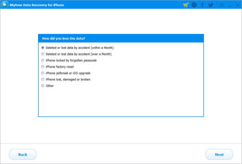 iMyfone Data Recovery for iPhone screenshot 4