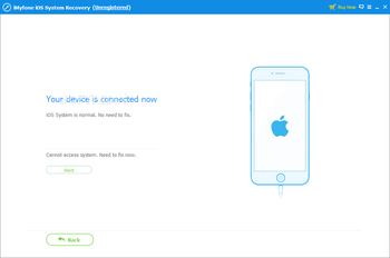 iMyFone iOS System Recovery screenshot 2