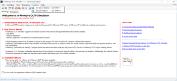 In-Memory OLTP Simulator screenshot 4