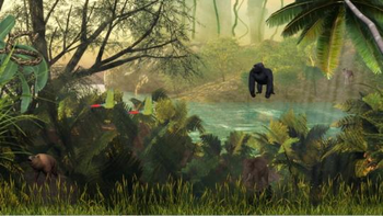 In the Jungle 3D screenshot