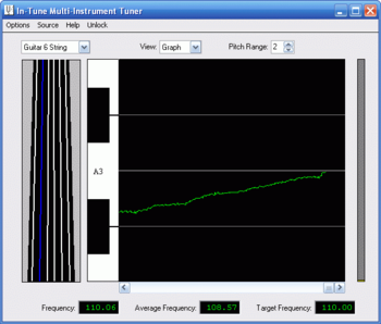 In-Tune Multi-Instrument Tuner screenshot 2