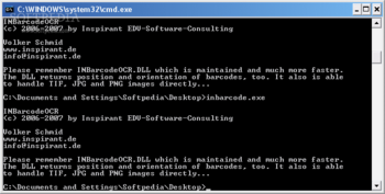 INBarcode screenshot