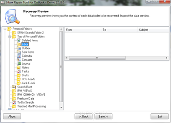Inbox Repair Tool for Outlook screenshot 3