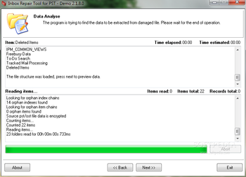 Inbox Repair Tool for PST screenshot 2