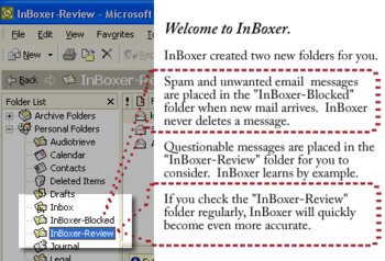 InBoxer for Outlook screenshot