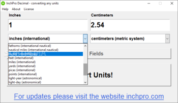 InchPro Decimal screenshot 2
