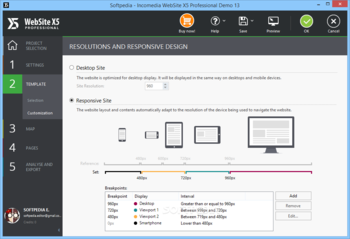 Incomedia WebSite X5 Professional screenshot 8