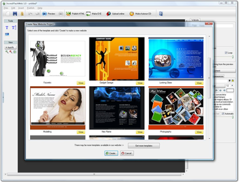 IncrediFlash Website Template screenshot