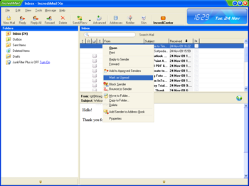 IncrediMail screenshot