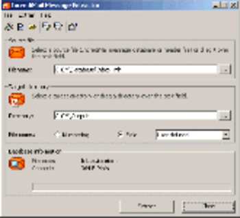 IncrediMail Message Extractor screenshot