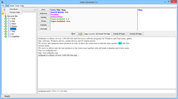 Index Generator screenshot 7