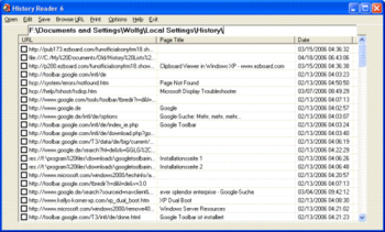 Index Reader for Internet Explorer screenshot