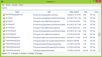 Indexer++ screenshot
