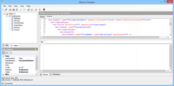 Indigo DXQ Data XQuery Designer screenshot 2