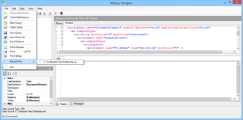 Indigo DXQ Data XQuery Designer screenshot 3