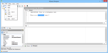 Indigo DXQ Data XQuery Designer screenshot 4