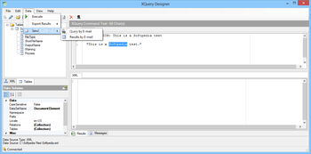Indigo DXQ Data XQuery Designer screenshot 5