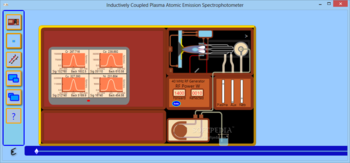 Inductively Coupled Plasma Atomic Emission Spectrophotometer screenshot