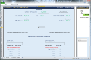 indzara Personal Finance Manager screenshot 3