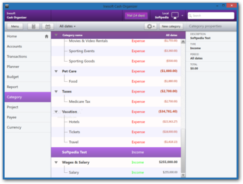 Inesoft Cash Organizer screenshot 4