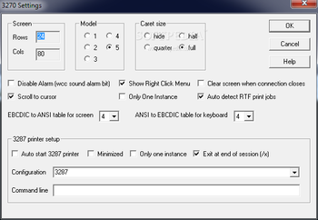 Inet/Winet Terminal Emulator screenshot 5