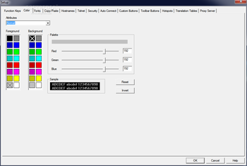 Inet/Winet Terminal Emulator screenshot 6