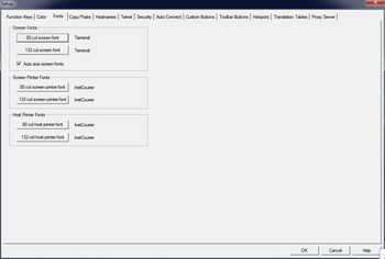 Inet/Winet Terminal Emulator screenshot 7