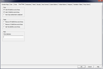 Inet/Winet Terminal Emulator screenshot 8