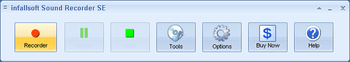 infallsoft Sound Recorder SE screenshot