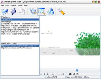Infine Capture Flash screenshot 2
