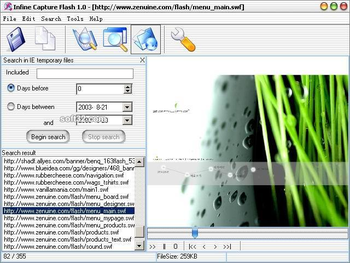 Infine Capture Flash screenshot 3