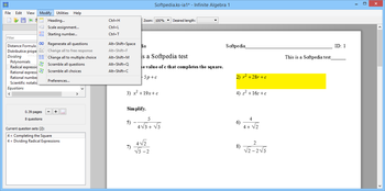 Infinite Algebra 1 screenshot 4