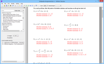 Infinite Calculus screenshot