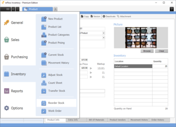 InFlow Inventory Free Edition screenshot 2